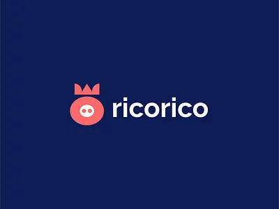 ricorico casino casino logo game games money oink pig pig logo play rich