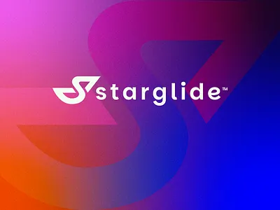 Starglide: logotype concept bold branding cosmo custom future iconic identity lettering logo logomark script type typography unique vibe web3 wordmark