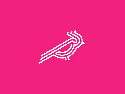 Abstract animal logo - Bird branding logo