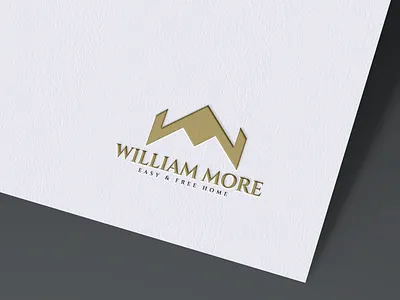 Real Estate Logo Design | "WILLIAM MORE" branding graphic design logo logos professional logo real estate real estate clean logo real estate free design real estate high logo real estate logo real estate logo design real estate simple logo real estete modern logo trend logo trending logo