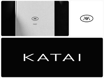 Katai - Wordmark & Monogram Overview black branding design design art designer graphic design identity illustration japan lettermark letters logo logodesign luxury mark minimal monogram ui wordmark