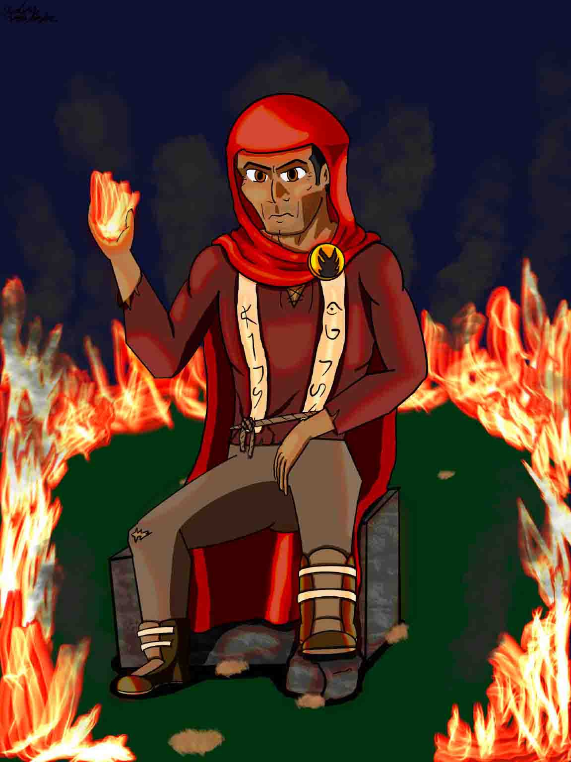 Raverwoon comic fantasy illustration