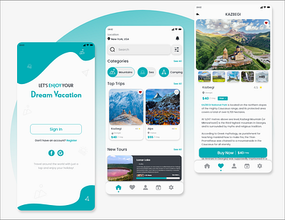 Travel Guide/Planning App Design app app design design mobile app mobile app design travel app travel app design ui ui ux design ux