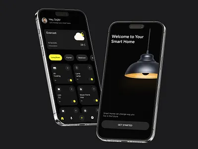 Smart Home Mobile App app design app template clean controls design device control dribbble mobileapp smart house smart living app smarthome ui ui design ux