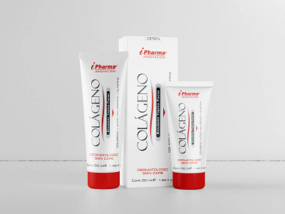 iPharma Innovacion branding design digital illustration john cave logo rd studios ui