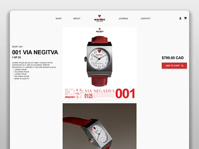 Worden Watch Website Product Page Ecommerce Luxury Store Ssense buy clock ecommerce jewelry luxury minimal online store page product product page products shop shopping store time watch web store website white