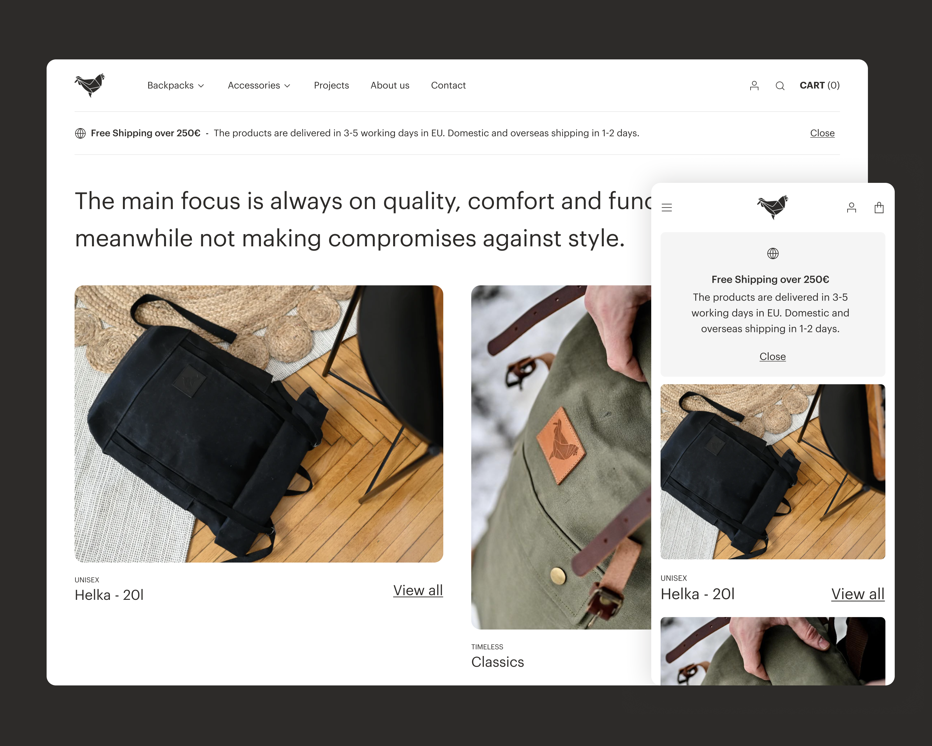 Blind chic concept branding graphic design logo ui