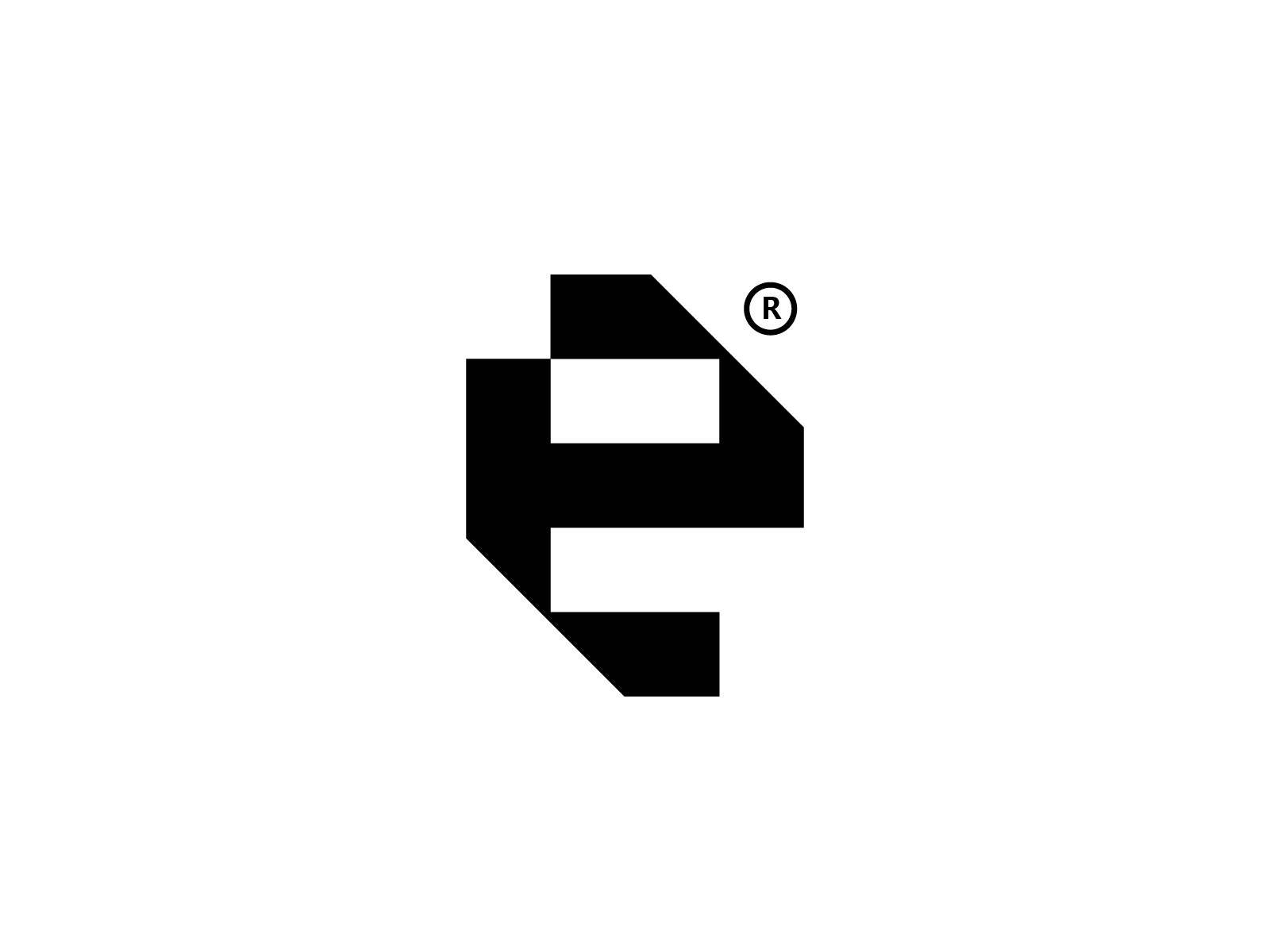 Abstract Pixel Letter E Logo – Unused Concept (For Sale) angular logo brandmark digital logo geometric logo logo logo design minimalist design modrn brandmark monogram startup logo tech branding unused concept vector logo