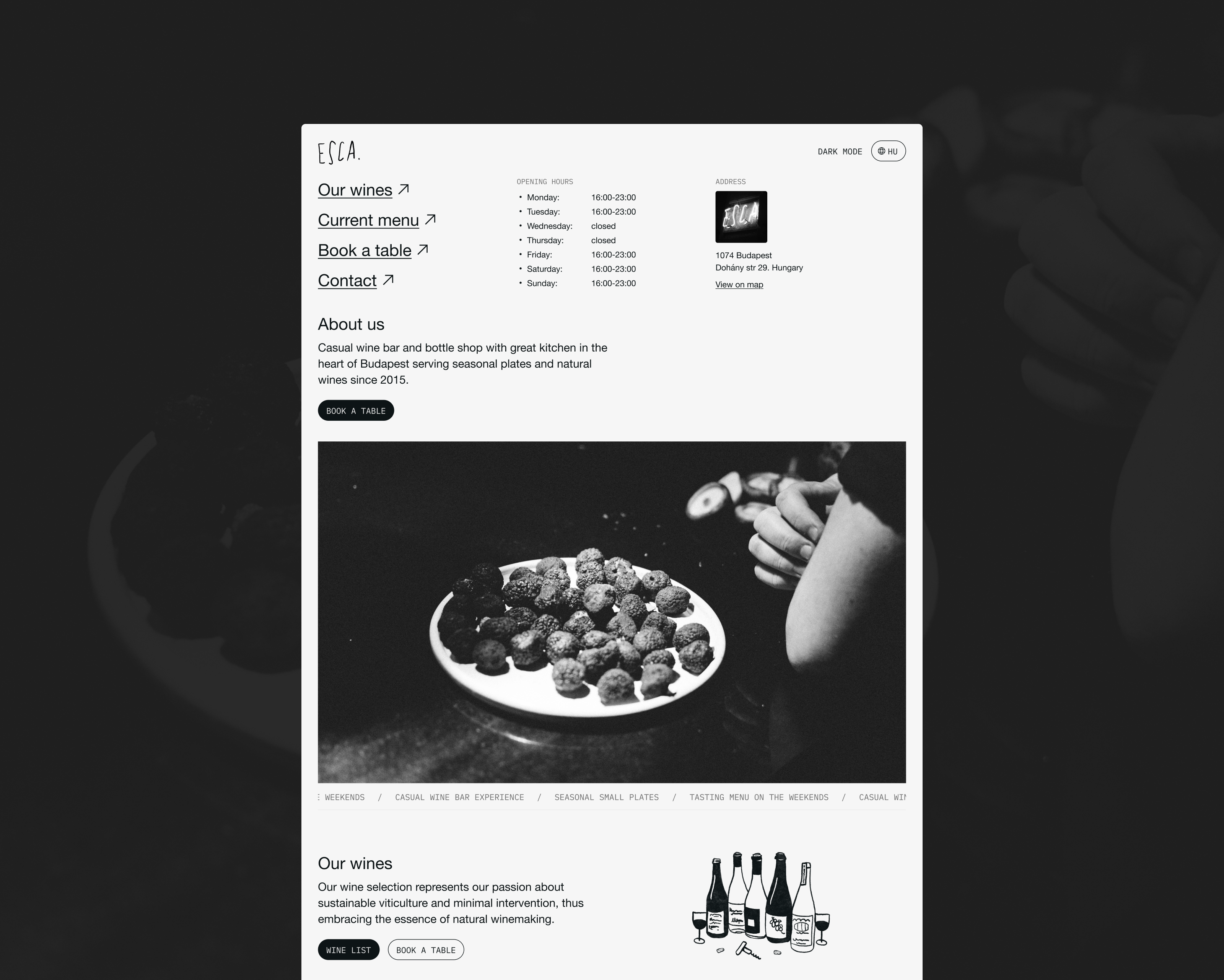 Esca ui concept design graphic design ui ux