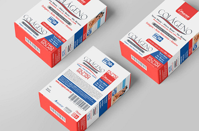 Packaging Box, Label and Printing Tube iPharma FPS50+ 3d blender branding design digital illustration john cave logo packaging rd studios ui