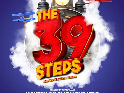 The 39 Steps Promotional Design Campaign branding design graphic design illustration logo poster typography