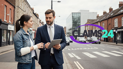 Injury Claims Solicitors in St Helens | claims24 3d animation branding graphic design injury solicitors st helens logo motion graphics ui