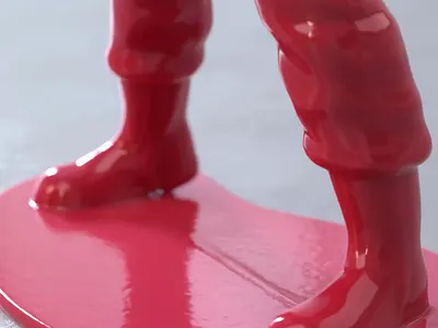 Soldier melting 3d animation branding design motion graphics ui