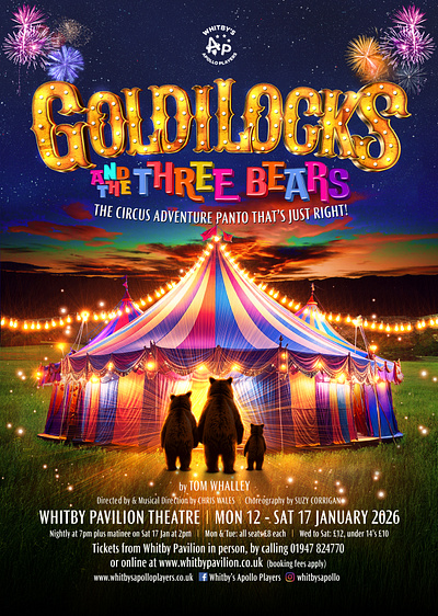 Goldilocks Promotional Design Campaign branding design graphic design illustration logo poster typography