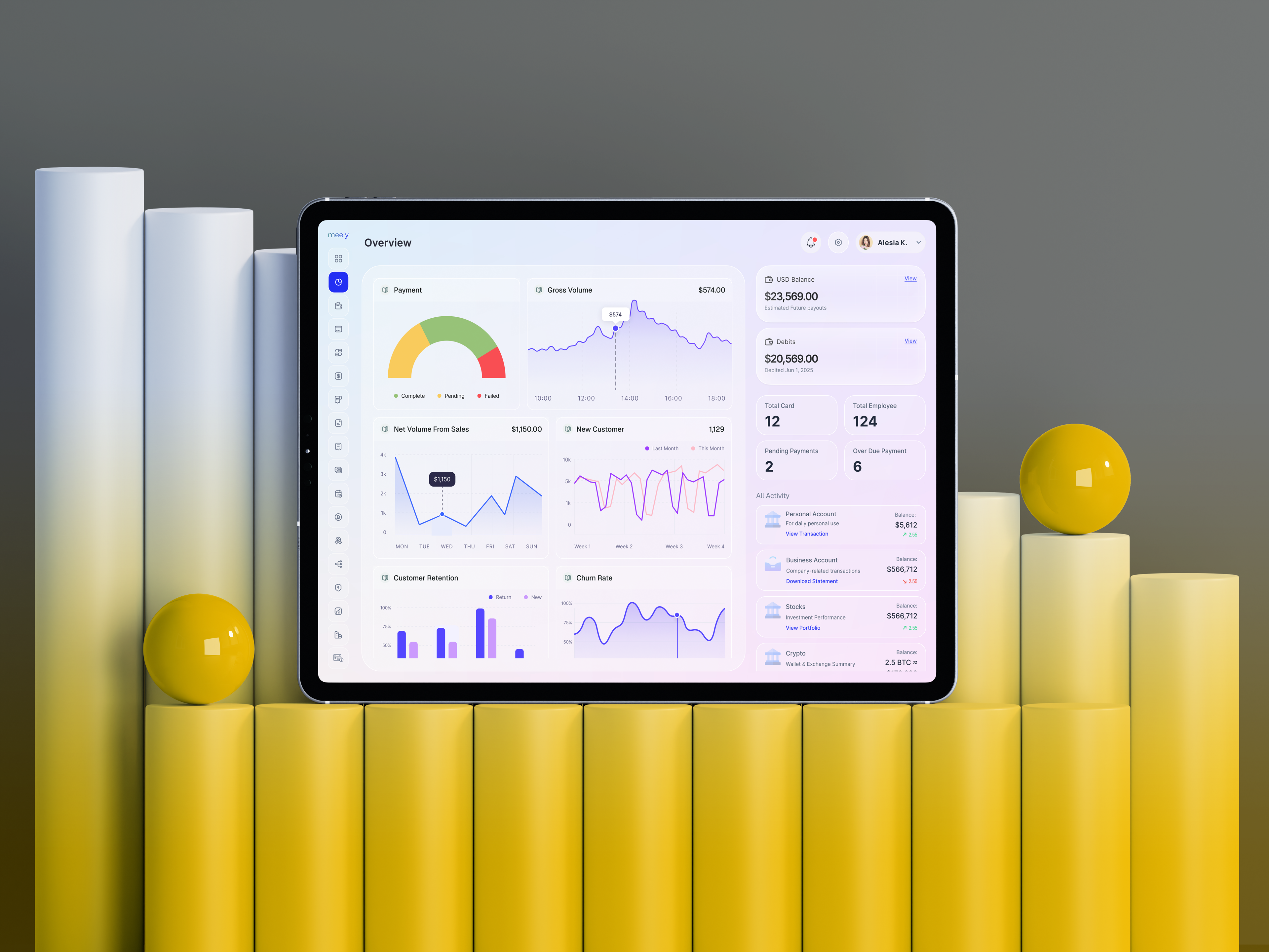 The Fintech Super App (MVP) web UI UX Design
