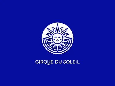 Cirque du Soleil Logo branding circus cirque du soleil graphic design logo rebranding sun vector