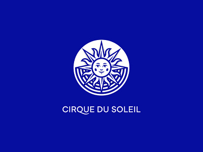 Cirque du Soleil Logo branding circus cirque du soleil graphic design logo rebranding sun vector