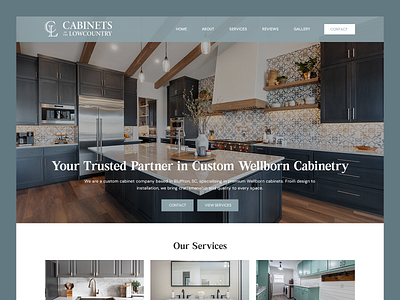 Cabinets of The Lowcountry // Web Design bathroom cabinet cabinetry interior interior design kitchen renovation web design