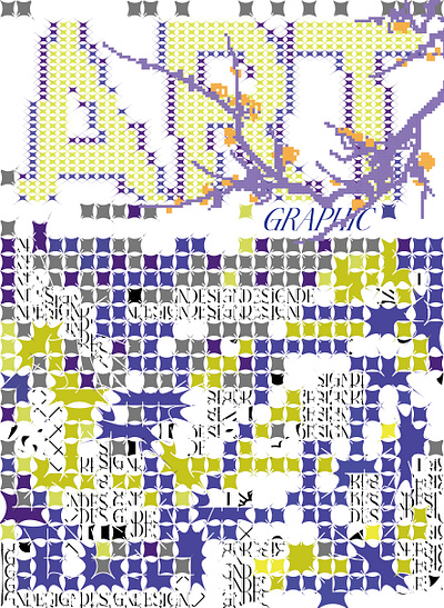 Poster series "Graphic Art" branding color design graphic inspiration poster shape visual