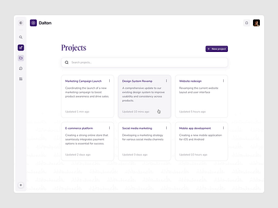 Dalton - AI Platform Design ai ai design ai platform ai platform design ai website artificial intelligence clean design digital graphic design internet modern motion graphics technology ui uidesign ux uxdesign web design website