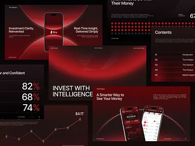Elra - Smart Investment Pitch Deck brand branding conferrence deck design investment investment deck investment pitch deck investment slide mockup pitch deck pitching presentation slide slide presentation smart investment smart investment pitch deck smart investment presentation smart investment slide