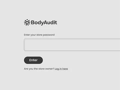 BodyAudit Logo body bodyaudit branding divinci login man ui vitruvian man web