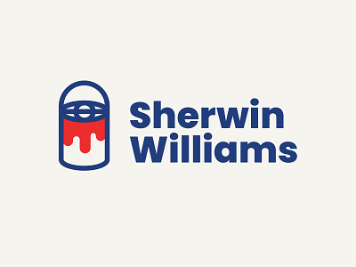 Sherwin Williams brand branding design graphic graphic design icon iconography logo logo design logos paint painter painting rebound rebrand rebranding sherwin sherwin williams williams wordmark
