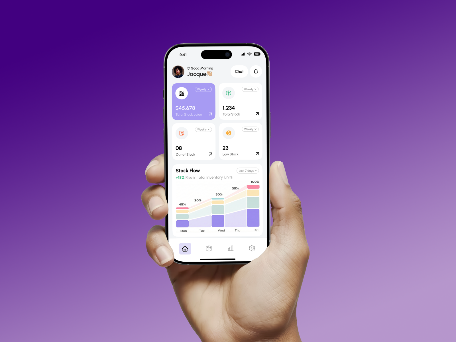 AI Inventory Management App UI – Smart Stock Tracking Dashboard ai aipowered analyticsui appdesign businessapp cleanui dashboardui datavisualization designsystem figma inventoryapp inventorymanagement minimalui mobileappdesign productdesign retailtech saasapp stocktracking uidesign uxdesign