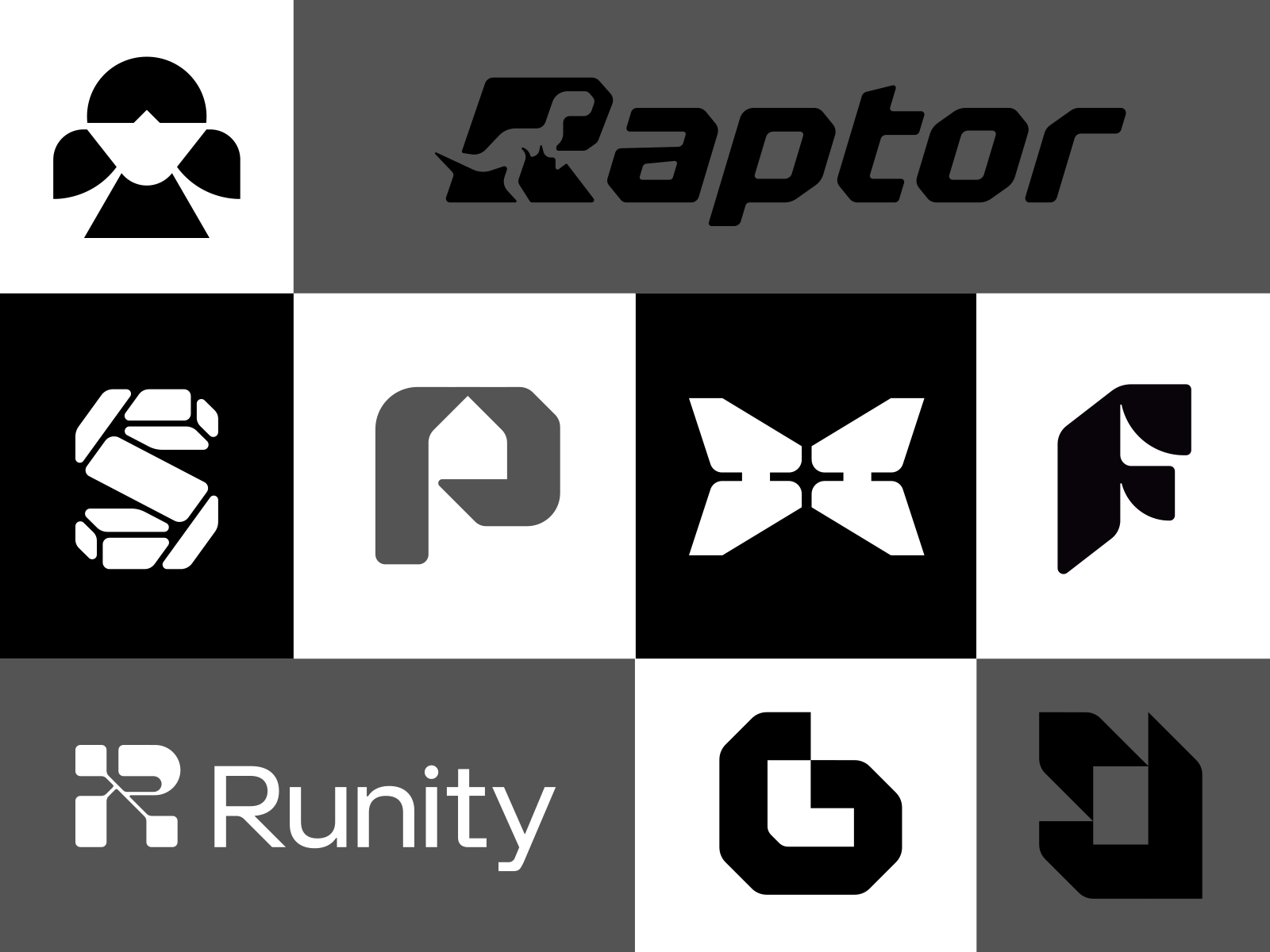 Example of Monochrome logos