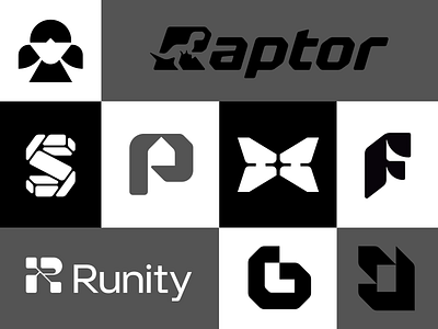 Monochrome logos brand brand designer branddesigner branding branding designer brandingdesigner graphic design logo logo design logo designer logodesign logodesigner logotype saas logo startup logo tech logo web3 logo