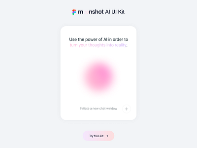 UI Spotlight: AI Voice aifigma aiui aiux figmadesign headstartui moonshot moonshotui productdesign uidesign uxdesign