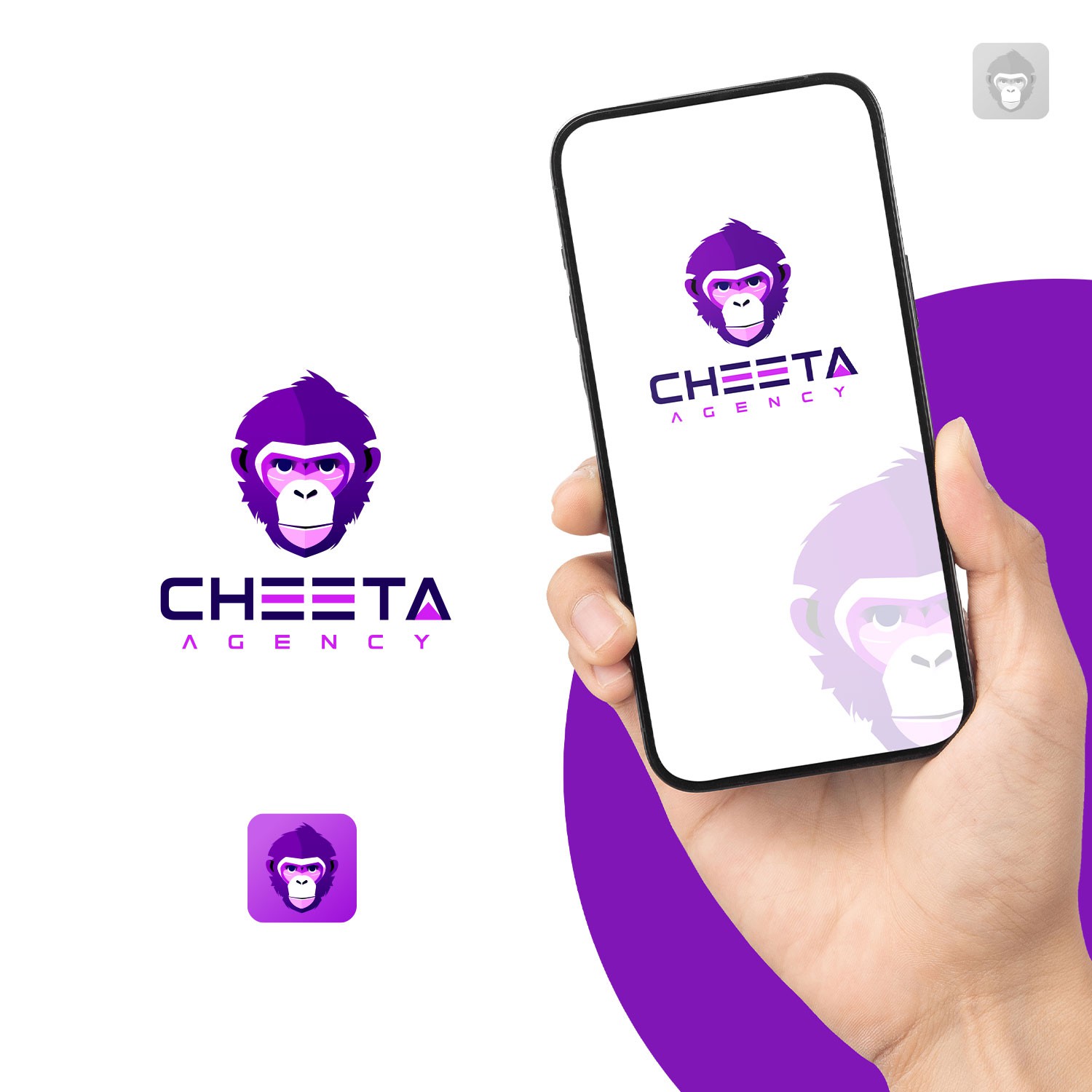 Logo Design - Cheeta Agency branding design graphic design illustration logo typography vector