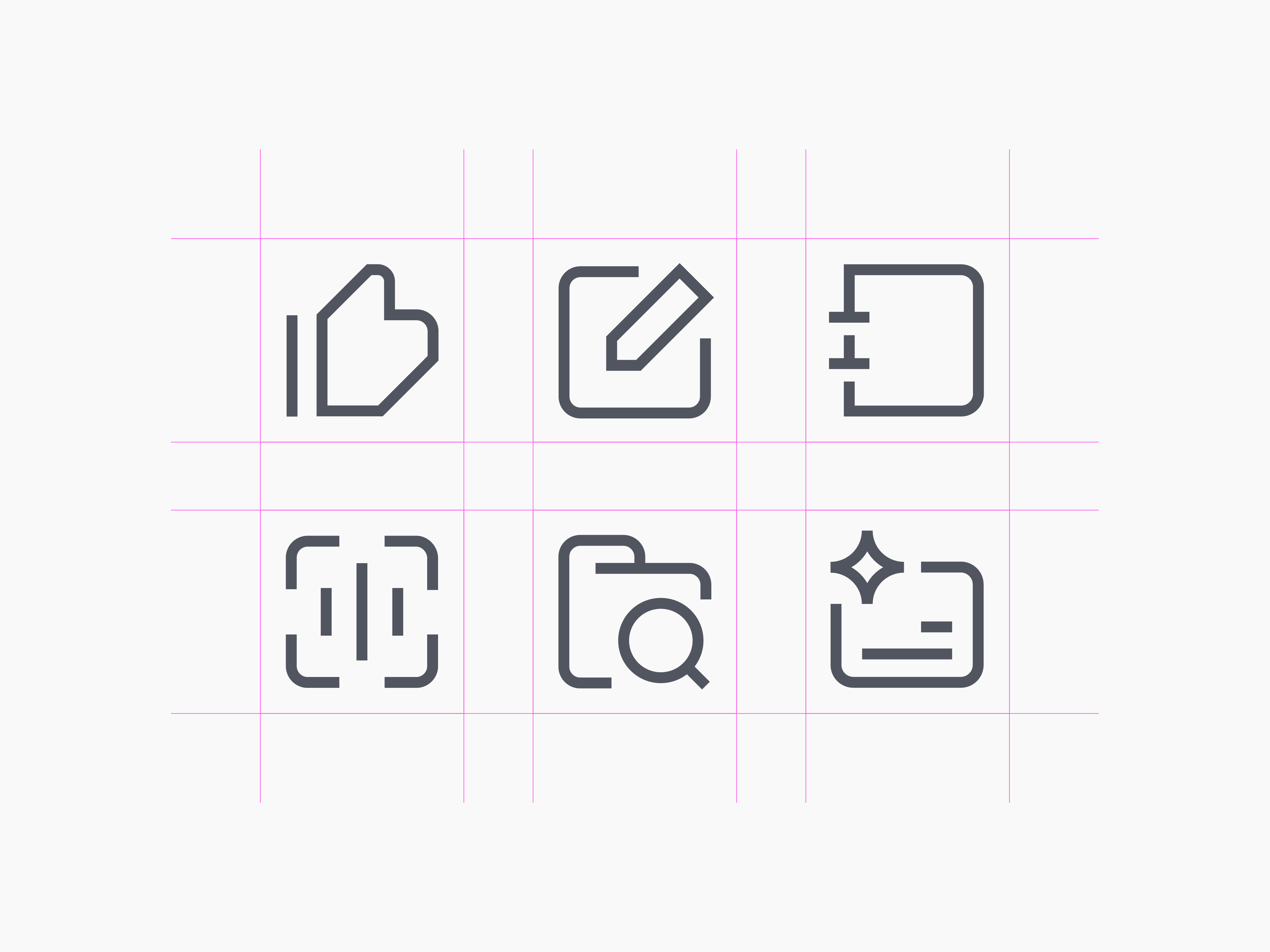 Fieldwork Iconography | Icons brand icons business icons clean icons edit icon icon grid icon system iconography icons line icon monoline icons picto pictograms pictos startup icons system icons tech icons thumb icon ui ui icons vector