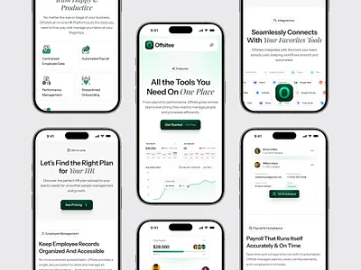 Feature Page Responsive Design application design design featurepagedesign figma landing page design hrmanagementui hrplatformui hrsaas landing page landing page design mobilefirstdesign productdesign responsivedesign responsiveui saas landing page saas website saasdesign ui design uiuxdesign ux design webdesigninspiration