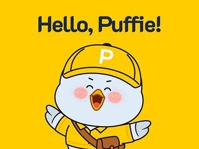 PuffEx - Puffie Character Design 3d animation brand identity branding character character design design illustration ip mascot