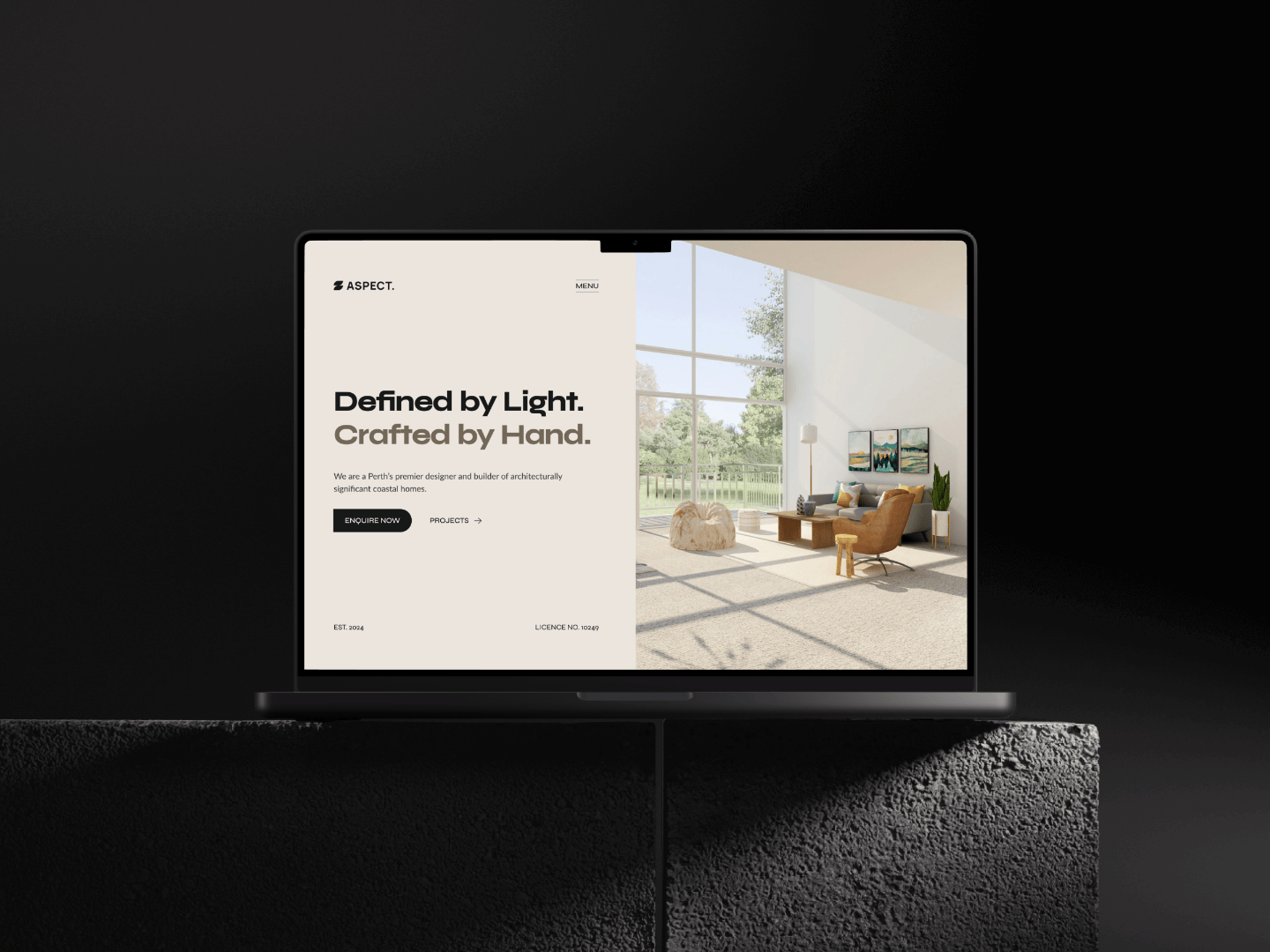 ASPECT — Architectural Builder Website
