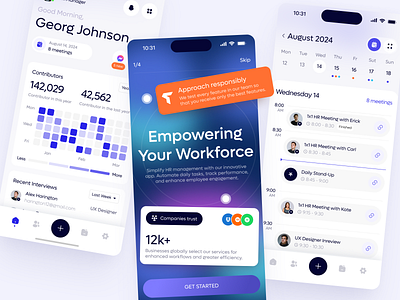 Mobile App for SaaS app design application application design design interface ios app design mobile mobile app mobile app design product service startup ui ux