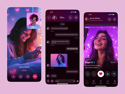 Tinder – Dating Mobile App andriod app app design chat dating app dating mobile app ios love app match match finder messager app mobile app online dating relationship social media app tinder ui ux