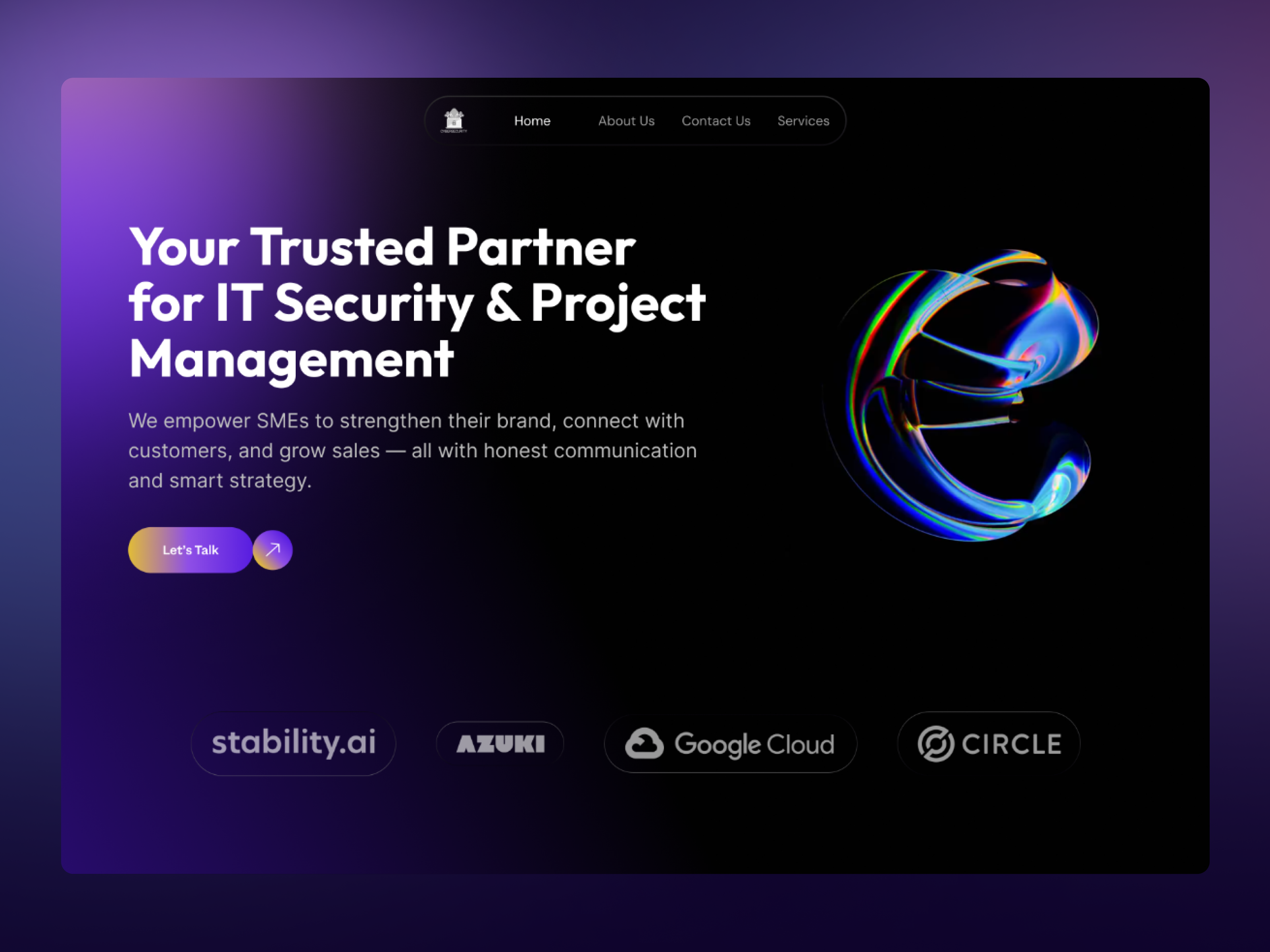Cyber Security Website Animation 3d website cyber security website cyber sucurity cybersecurity landing page privacy saas security website ui ux web web3 webdesign website
