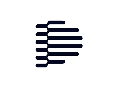 Flow Line D Logo // For Sale abstract logo b2b logo branding d logo d monogram design icon identity letter d logo linear d logo linkedin automation logo minimal d logo minimal logo saas logo sales automation logo shape startup logo web3 logo workflow logo