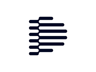 Flow Line D Logo // For Sale abstract logo b2b logo branding d logo d monogram design icon identity letter d logo linear d logo linkedin automation logo minimal d logo minimal logo saas logo sales automation logo shape startup logo web3 logo workflow logo