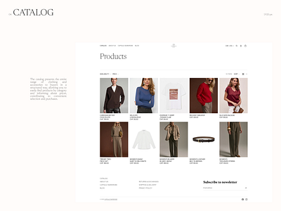 E-commerce / Clothing branding design development site e commerce graphic design illustration site ui ux website