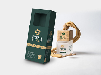 Product Packaging for Car Air Freshener box label label packaging labeldesign packagedesign packaging packaging design packaging mockup packagingdesign product packaging web design