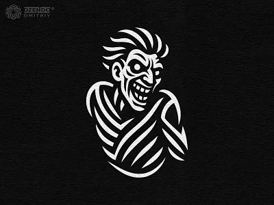 Madness Logo branding chaotic face logo crazy face logo creative madness branding creepy smile symbol distorted face mark horror branding mark horror expression logo insane character logo logo madness branding logo madness logo manic grin logo psychotic character logo twisted man logo