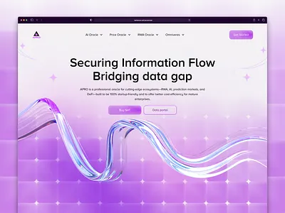 APRO Oracle Platform – AI & Web3 Landing Page ai oracle platforms aiin web3 blockchain blockchain startups dark defi defi web3 products defi design fintech interactive landing page motion graphics reactor rwa platform saas tech companies startup website design ui illustrations web app web3 landing page