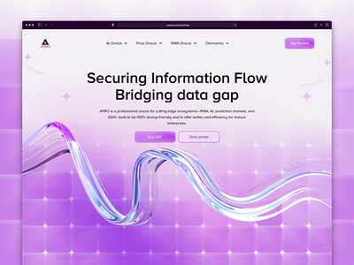 APRO Oracle Platform – AI & Web3 Landing Page ai oracle platforms aiin web3 blockchain blockchain startups dark defi defi web3 products defi design fintech interactive landing page motion graphics reactor rwa platform saas tech companies startup website design ui illustrations web app web3 landing page
