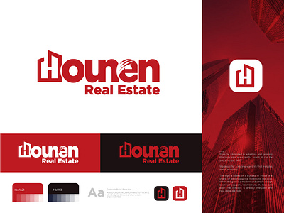 Real Estate Logo brand identity branding builder logo building logo construction logo icon identity logo logo mark logos logotype modern logo real estate vector