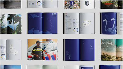 KPCN - One Force, Three Islands, One Identity branding graphic design logo