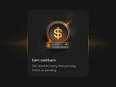 Bento earning illustration - SaaS cashback 3d bento bento ui card ui coin earning figma fintech glassmorphism grid system mobile saas ui ux visual web