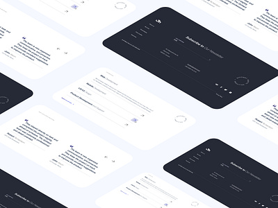 GoHard* — Services | Reviews | Footer concept design desktop elements figma fonts footer minimalism redesign reviews services software development ui uidesign web white
